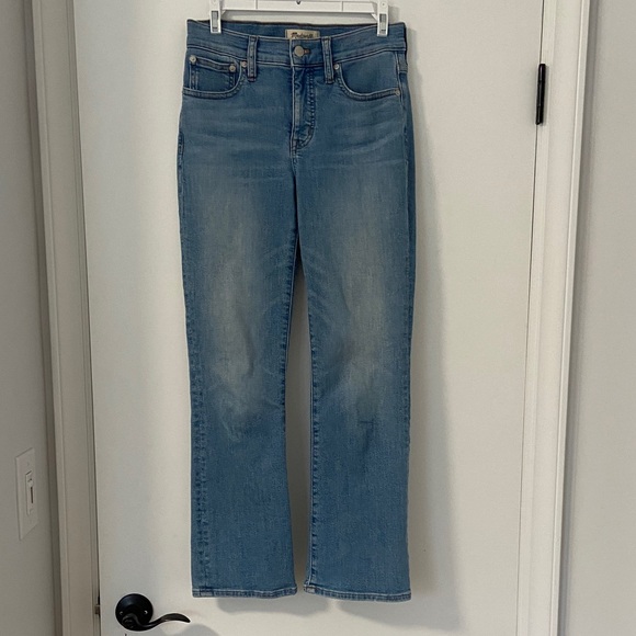 Madewell Mid Rise Kick Out Jeans - Picture 2 of 12